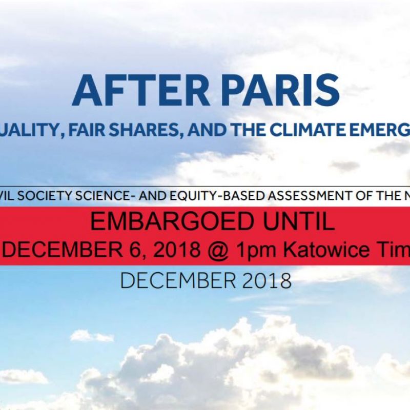 screen grab of Fair shares report cover