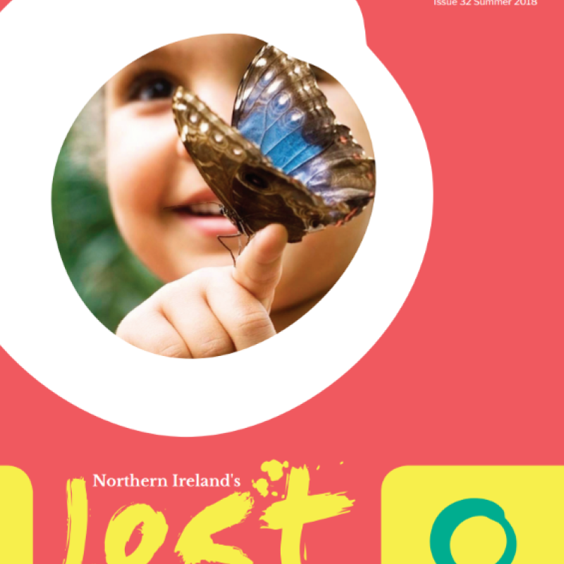 A newsletter front cover